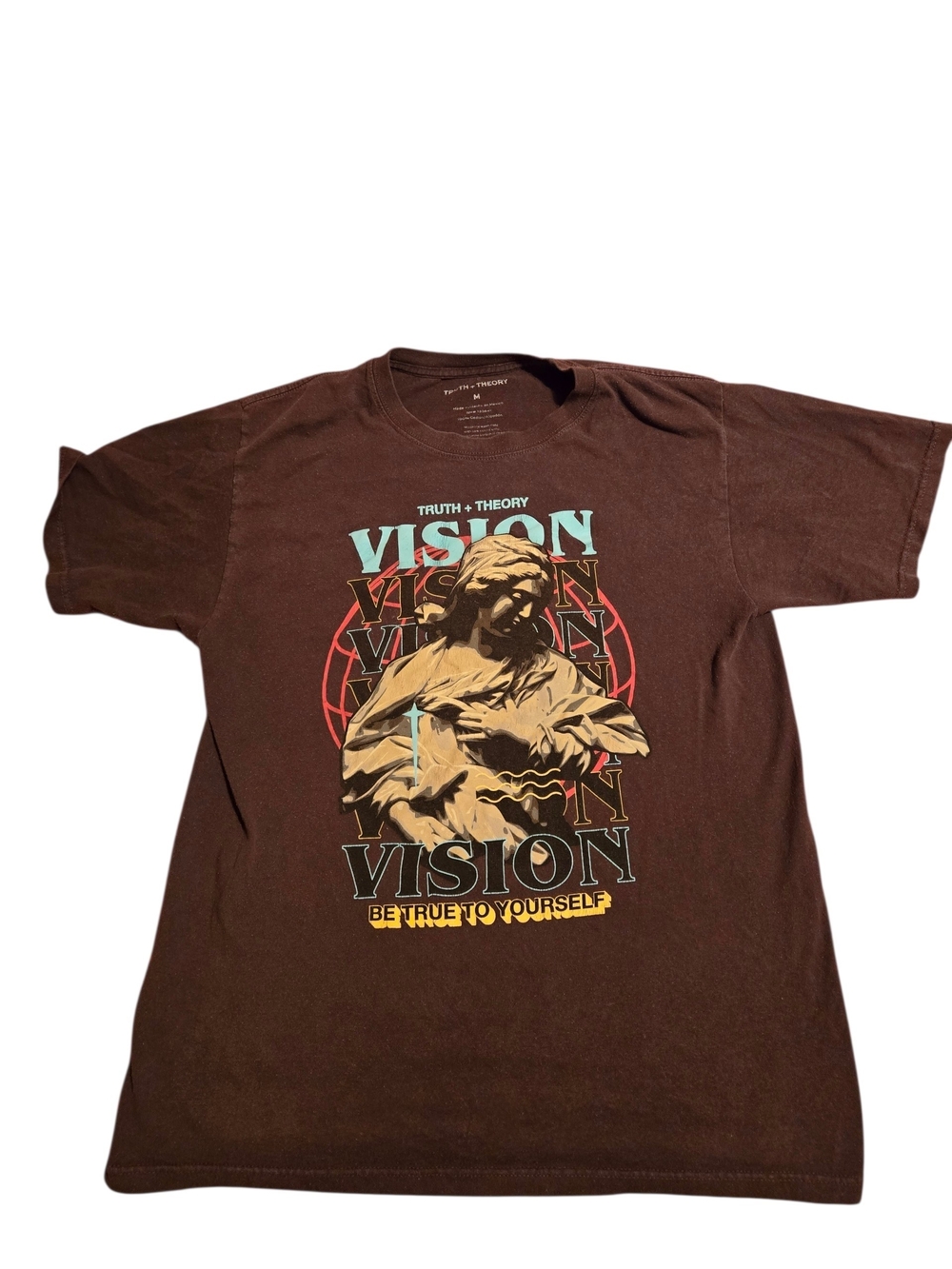 Vision Graphic Tee - Brown by Truth + Theory